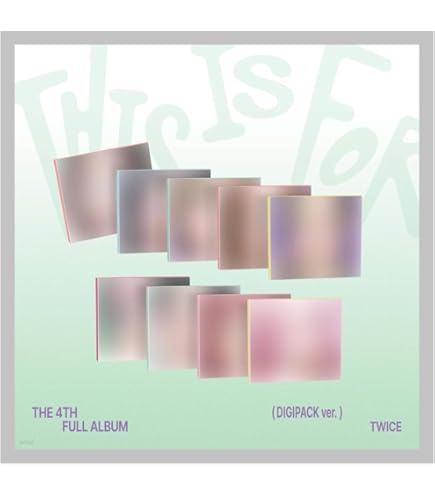 Amazon.com: TWICE - [THIS IS FOR] (Digipack ver.) 4th studio